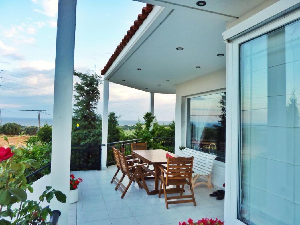 Vineyard Country House With Panoramic Seaview Alexandroupoli Exterior foto